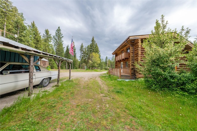 137 Amber Rd, Troy, MT 59935 - view of dirt / gravel road