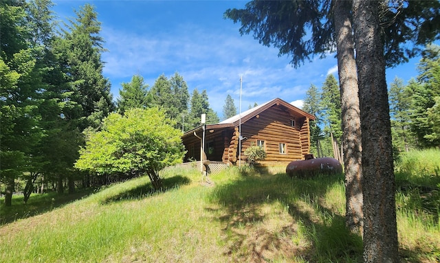 137 Amber Rd, Troy, MT 59935 - view of yard