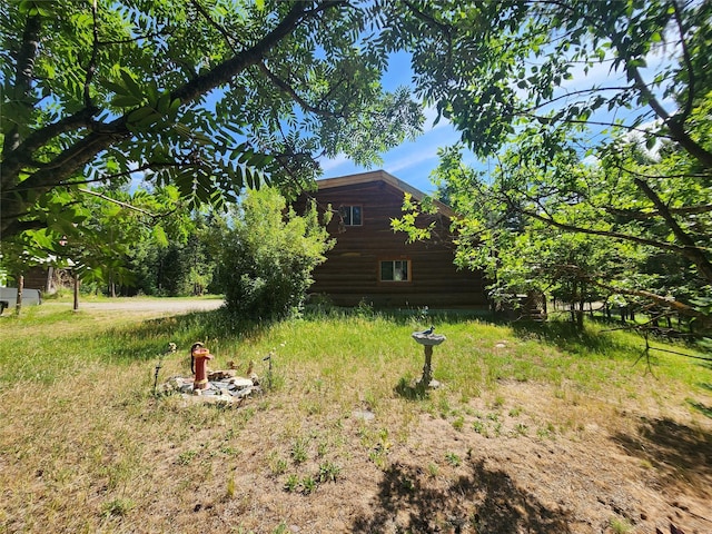 137 Amber Rd, Troy, MT 59935 - view of yard