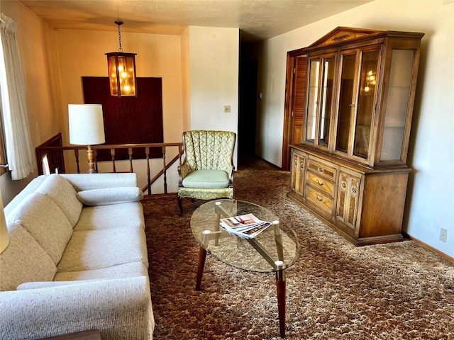 1114 Creek Crossing Rd, Missoula, MT 59802 - carpeted living area featuring baseboards