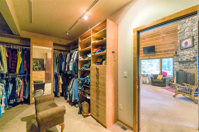 6900 Nez Perce Rd, Darby, MT 59829 - walk in closet featuring carpet