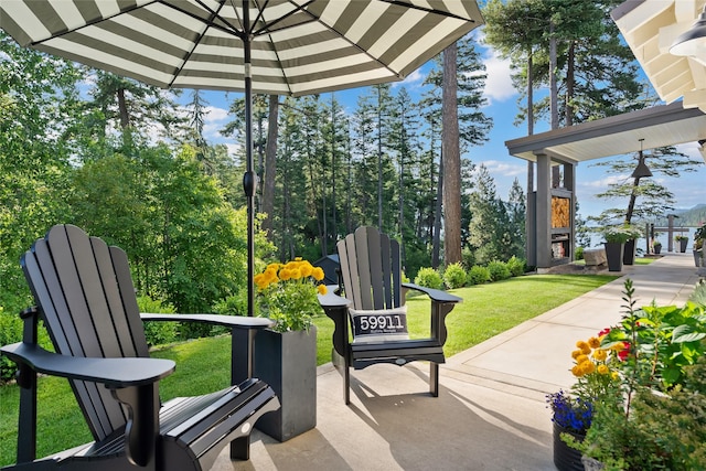 14833 Sunburst Dr, Bigfork, MT 59911 - view of patio