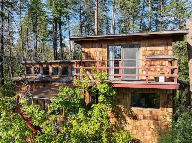 9230 Mt Highway 35, Bigfork, MT 59911 - view of property exterior featuring a deck
