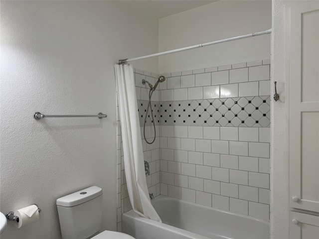 638 Trestle Creek Dr, Saint Regis, MT 59866 - bathroom featuring shower / bath combo and toilet