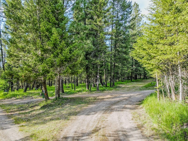 104 Swede Gulch Rd, Libby, MT 59923 - view of street featuring a forest view