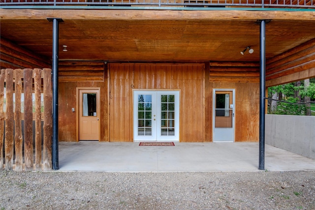 104 Swede Gulch Rd, Libby, MT 59923 - entrance to property with french doors