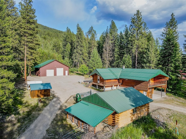 104 Swede Gulch Rd, Libby, MT 59923 - view of subject property featuring a heavily wooded area