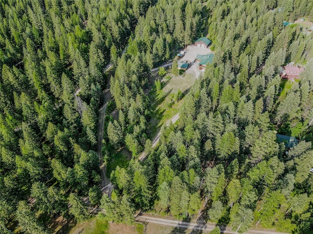 104 Swede Gulch Rd, Libby, MT 59923 - aerial view of property's location featuring a forest