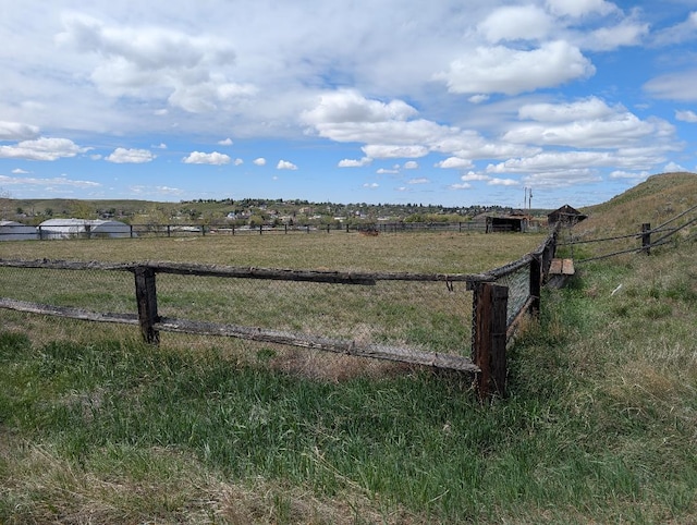 11 City Shop Rd, Shelby, MT 59474 - view of yard featuring a view of rural / pastoral area