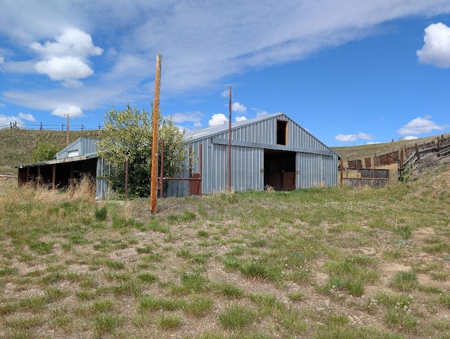 11 City Shop Rd, Shelby, MT 59474 - view of pole building