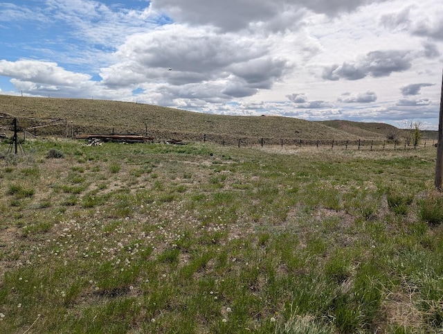 11 City Shop Rd, Shelby, MT 59474 - view of yard featuring a view of countryside