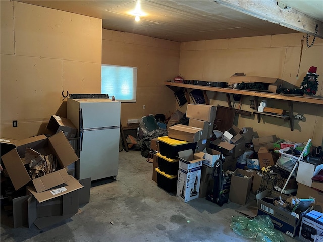 130 Sequist St, Simms, MT 59477 - basement featuring refrigerator