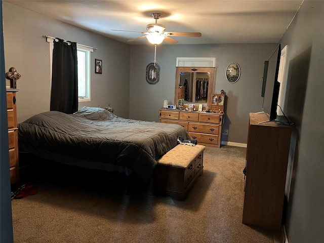 130 Sequist St, Simms, MT 59477 - bedroom with carpet flooring and ceiling fan