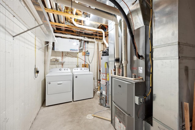 116 Windameer Ct, Butte, MT 59701 - unfinished basement with independent washer and dryer and gas water heater