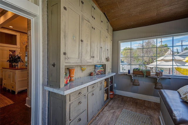 902 N Park Ave, Helena, MT 59601 - kitchen featuring light countertops and dark wood-style floors
