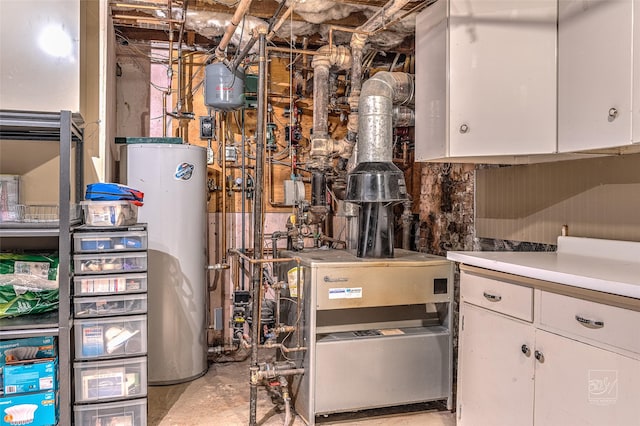 902 N Park Ave, Helena, MT 59601 - utilities with water heater and a heating unit