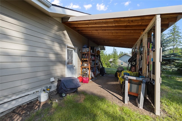 13471 Sundance Trl, Bigfork, MT 59911 - view of patio / terrace
