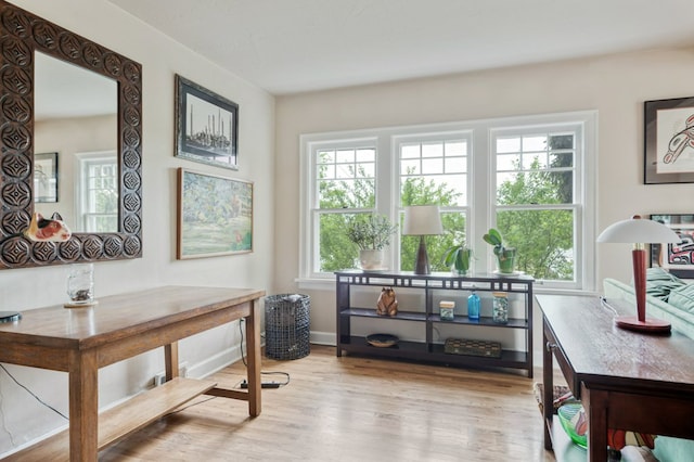 2606 View Dr, Missoula, MT 59804 - office featuring wood finished floors and baseboards