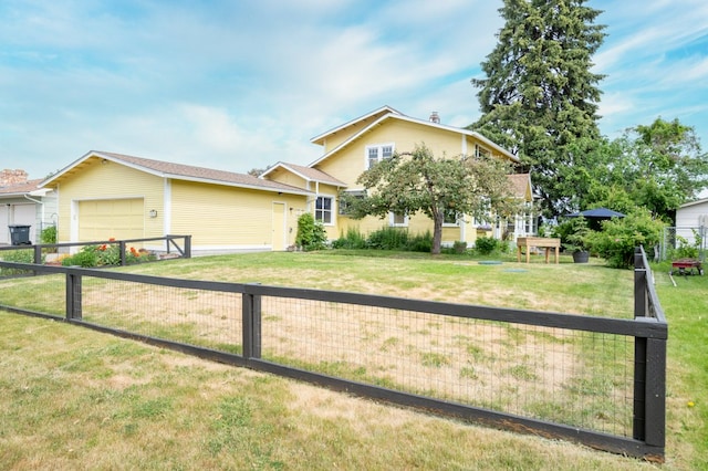 2606 View Dr, Missoula, MT 59804 - obstructed view of property featuring an attached garage and an outbuilding