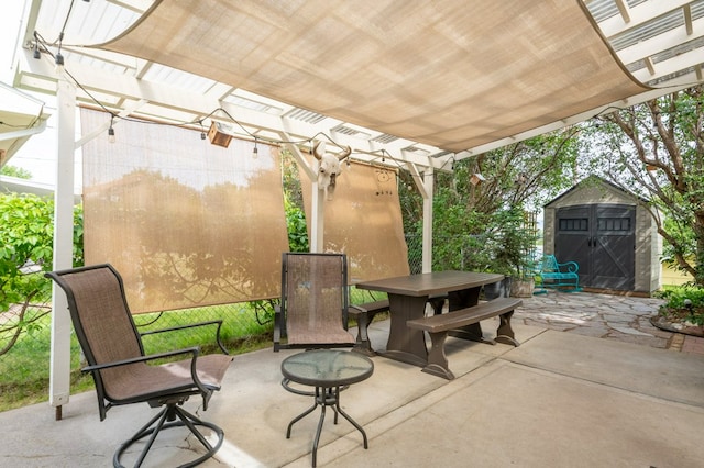 2606 View Dr, Missoula, MT 59804 - view of patio / terrace featuring outdoor dining space and a pergola