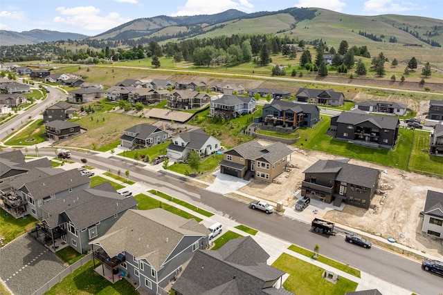 7018 Max Dr, Missoula, MT 59803 - aerial view of residential area featuring mountains