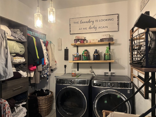 411 10th Ave NE, Choteau, MT 59422 - laundry area with washing machine and dryer