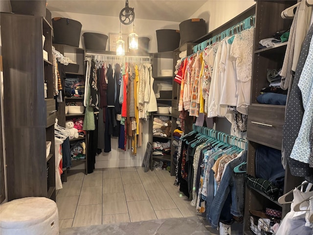 411 10th Ave NE, Choteau, MT 59422 - walk in closet featuring tile patterned floors