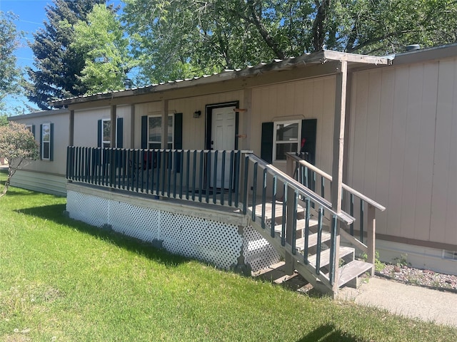 3000 Villard Ave Unit 12, Helena, MT 59601 - manufactured / mobile home featuring a front lawn