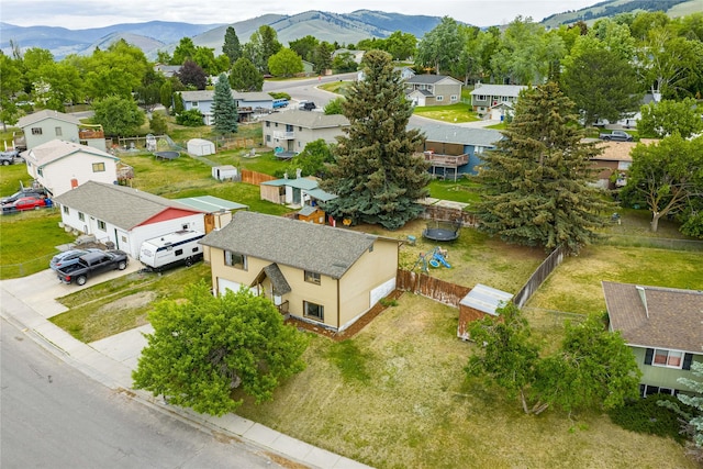 5900 Longview Dr, Missoula, MT 59803 - aerial view of residential area featuring mountains