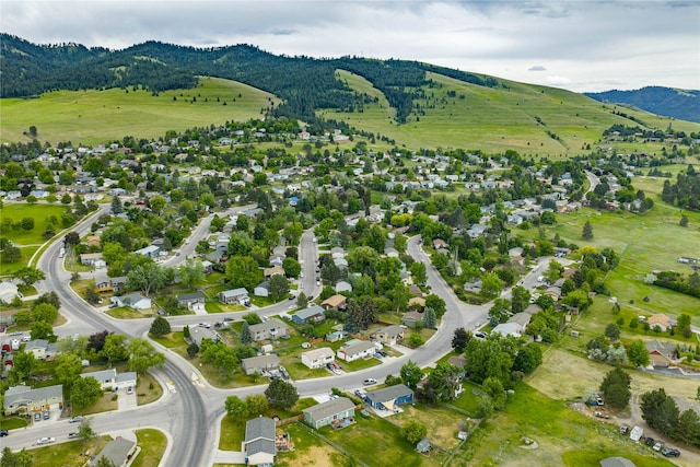 5900 Longview Dr, Missoula, MT 59803 - aerial view of residential area featuring a mountainous background