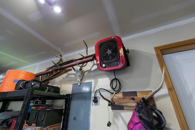 5334 Woodrow Ln, Lolo, MT 59847 - garage view of electric panel