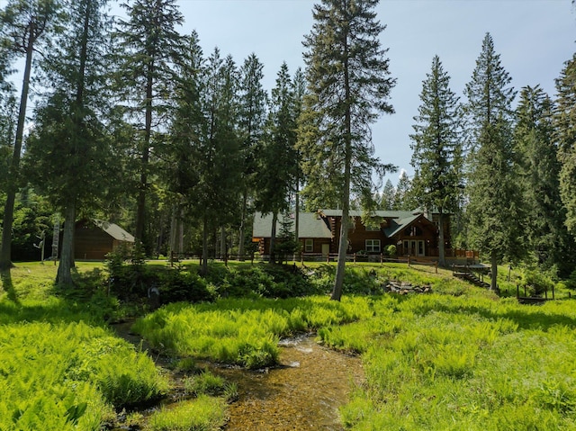 421 Swanson Lodge Rd, Troy, MT 59935 - view of yard