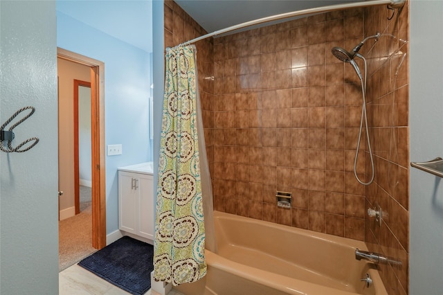 1520 Highland St, Helena, MT 59601 - full bathroom with shower / bath combo with shower curtain and vanity