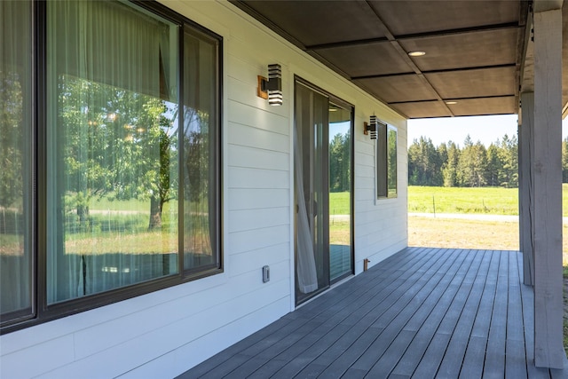 208 Cowboy Dr, Columbia Falls, MT 59912 - view of wooden porch