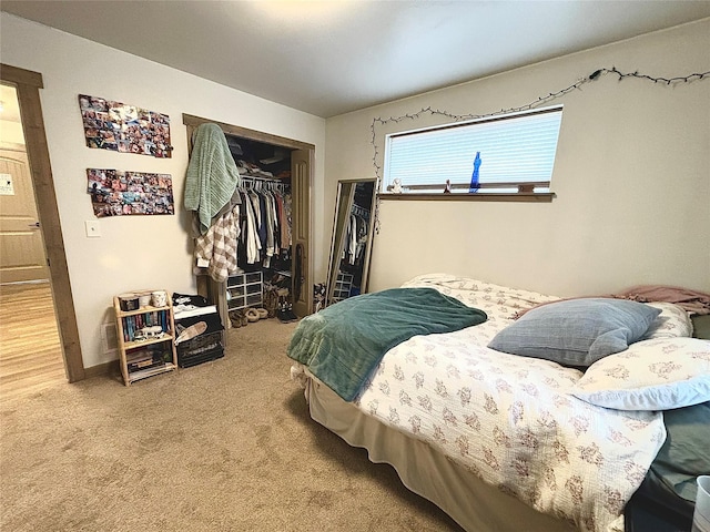 3075 Callaway Dr, East Helena, MT 59635 - bedroom with a closet and carpet