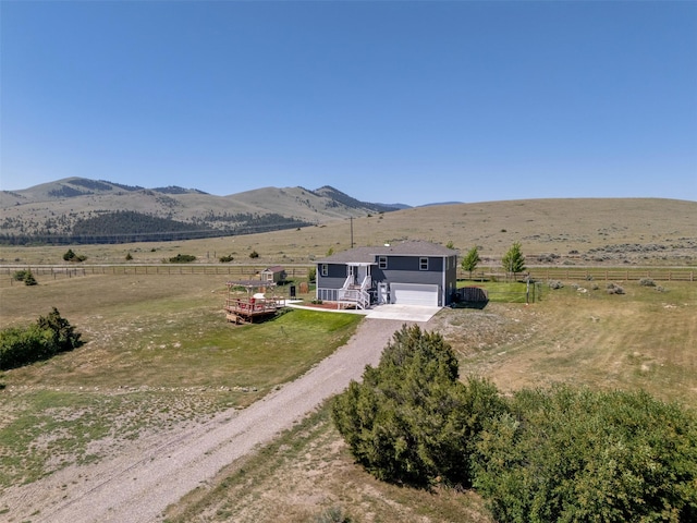 5196 Stallion Ridge Dr, Helena, MT 59602 - mountain view with rural landscape