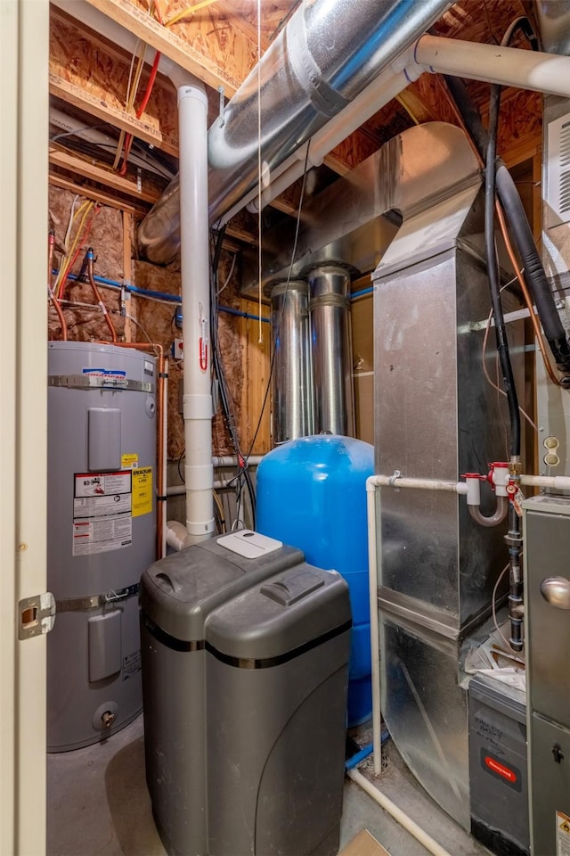 5196 Stallion Ridge Dr, Helena, MT 59602 - utility room featuring water heater