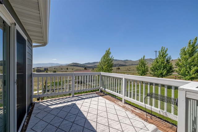5196 Stallion Ridge Dr, Helena, MT 59602 - balcony with a mountain view