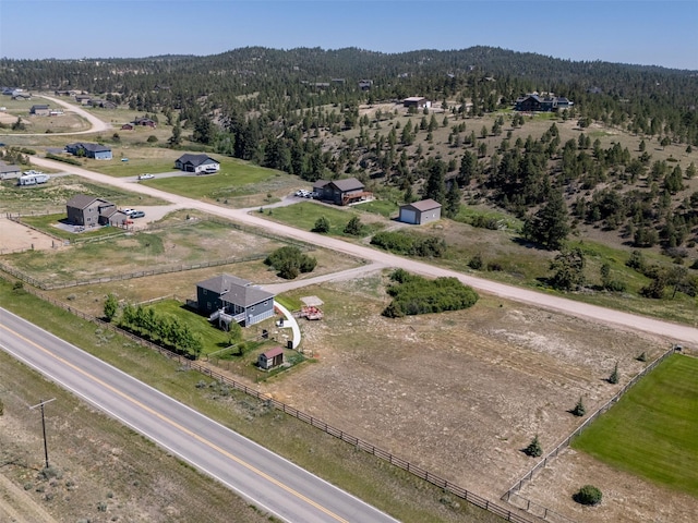 5196 Stallion Ridge Dr, Helena, MT 59602 - aerial view of sparsely populated area with a forest