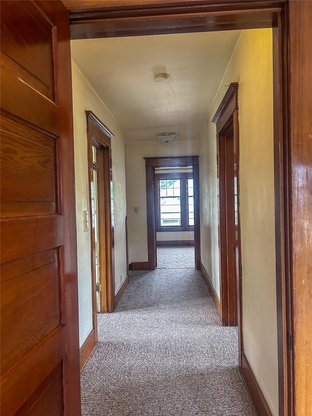 412 1st Ave E, Eureka, MT 59917 - hall with carpet flooring and baseboards