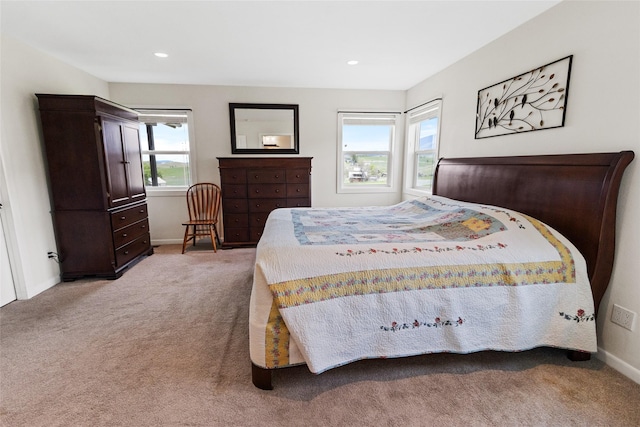 760 Lundeen Rd, Eureka, MT 59917 - carpeted bedroom featuring baseboards and recessed lighting