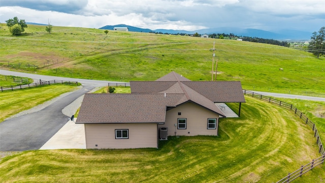 760 Lundeen Rd, Eureka, MT 59917 - view of rural area featuring a pastoral area and mountains