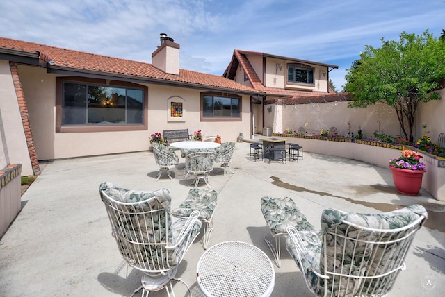 1644 Gold Rush Ave, Helena, MT 59601 - view of patio featuring outdoor dining area