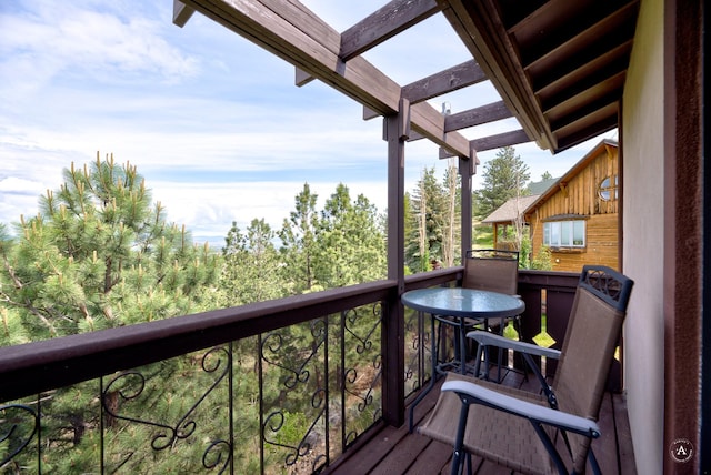 1644 Gold Rush Ave, Helena, MT 59601 - view of wooden terrace