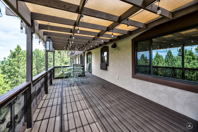 1644 Gold Rush Ave, Helena, MT 59601 - deck with outdoor dining area