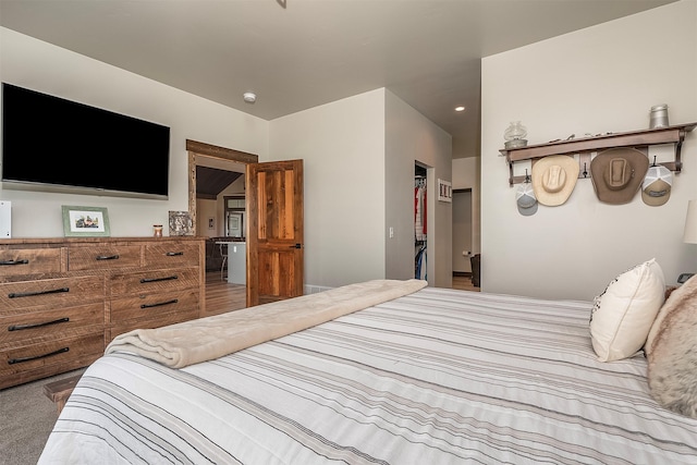 45331 Turnquist Rd, Ronan, MT 59864 - bedroom with a spacious closet, recessed lighting, and a closet