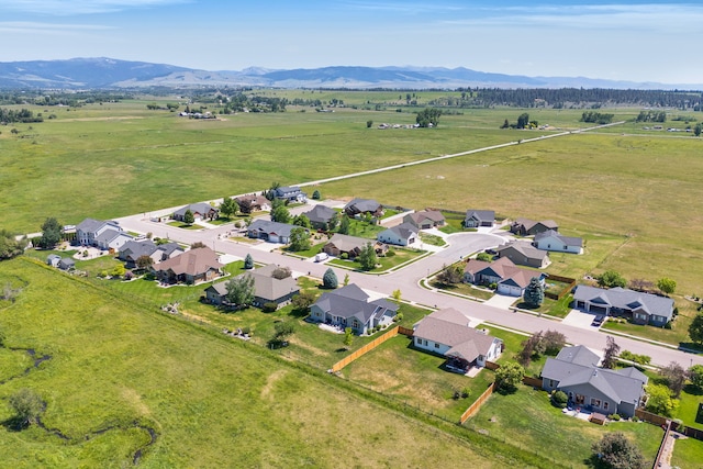 1618 Creekside Dr, Stevensville, MT 59870 - view of rural area with a mountain backdrop and nearby suburban area