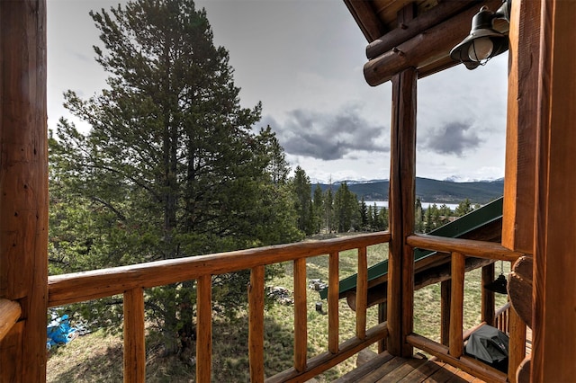 30 Douglas Lee Ln, Anaconda, MT 59711 - deck with a mountain view