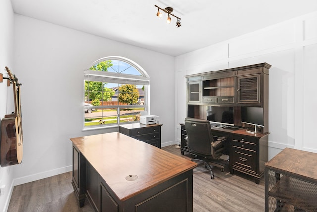 36 Silo St, Belgrade, MT 59714 - office area with wood finished floors and baseboards