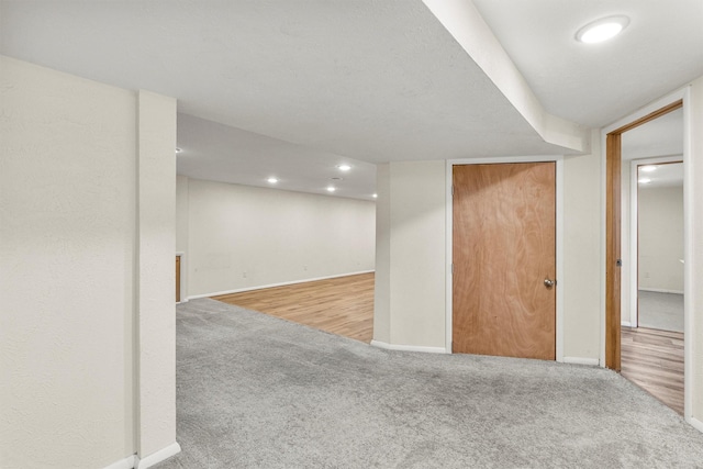 1940 Dixon Ave, Missoula, MT 59801 - finished basement with carpet flooring and recessed lighting